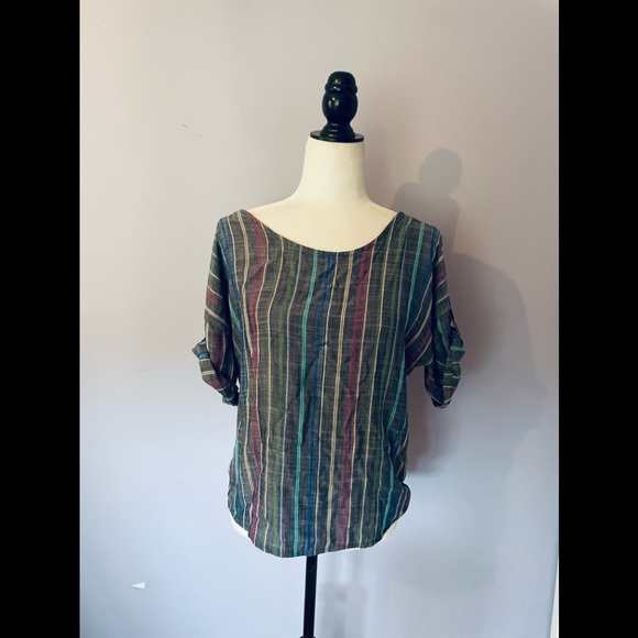 Lung O L’arno Made In Italy Viscose Tunic Top - Picture 2 of 4